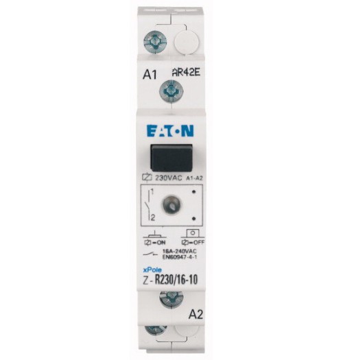 Modulinis kontaktorius Z-R230/16-10 16A 1NO (230V AC ritė)