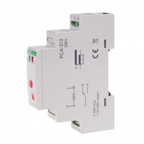 Uždelsto išjungimo relė (230V AC) F&F PCA-512