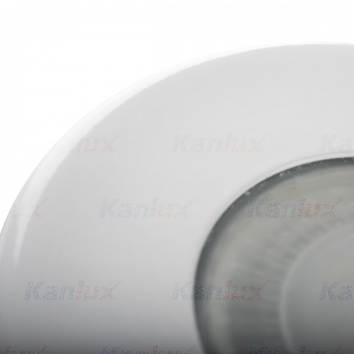 Įleidžiamas šviestuvas 1xGU10 Kanlux MARIN, baltos sp., IP44