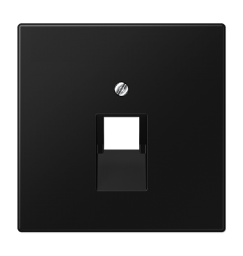1 v. kompiuterio lizdo apdaila Jung LS990 matinės juodos sp. LS969-1UASWM