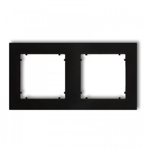 Rėmelis 2 v. Karlik MINI, matinės juodos sp.