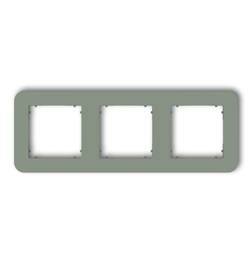 Rėmelis 3 v. Karlik MINI, matinės žalios sp., suapvalintais kampais