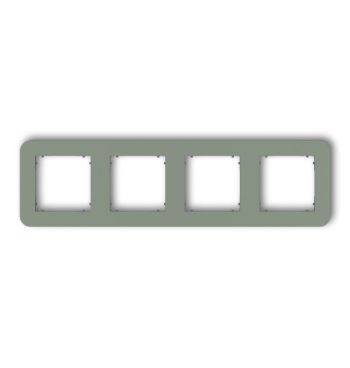 Rėmelis 4 v. Karlik MINI, matinės žalios sp., suapvalintais kampais