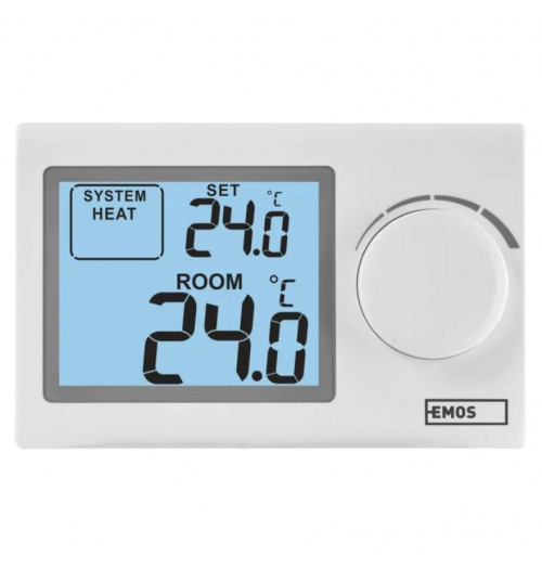 Neprogramuojamas laidinis termostatas Emos P5604