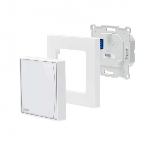 Programuojamas termostatas su WiFi valdymu DEVIreg SMART, baltos sp.
