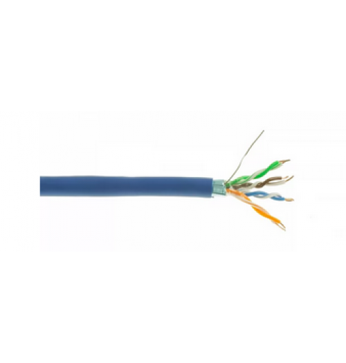 Kompiuterinis ryšio kabelis Cat5e FTP, mėlynos sp.