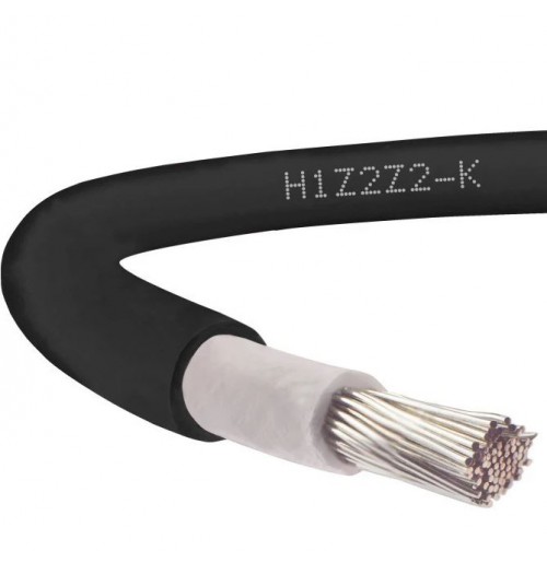 Kabelis saulės elektrinėms H1Z2Z2-K 1x4 juodas