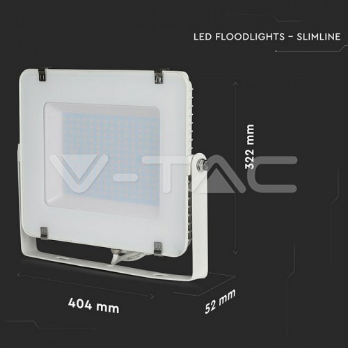 Prožektorius LED V-TAC SAMSUNG LED 150W 4000K 12000lm, baltas