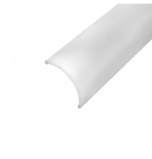 Dangtelis kampiniams 16x16 LED juostų profiliams, apvalus, 1m