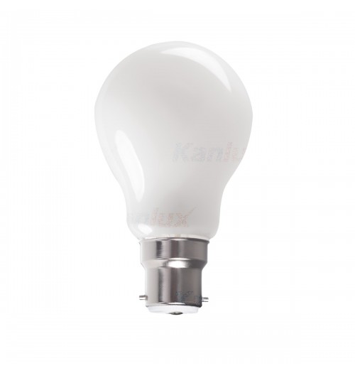 Lemputė LED FILAMENT Kanlux XLED B22 A60 10W 2700K 1520lm mat. stiklas