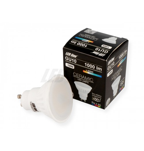 Lemputė LEDLINE GU10 10W 4000K 1000lm