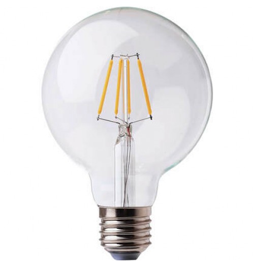 Lemputė LEDURO LED FILAMENT E27 G95 7W 3000K 806lm