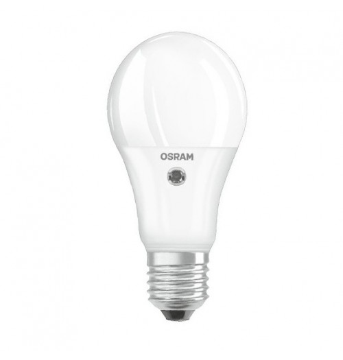 Lemputė OSRAM PARATHOM+ LED E27 A60 11W 2700K 1055lm su fotorele