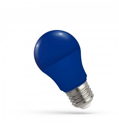 Lemputė SpectrumLED E27 A50 5W, mėlyna