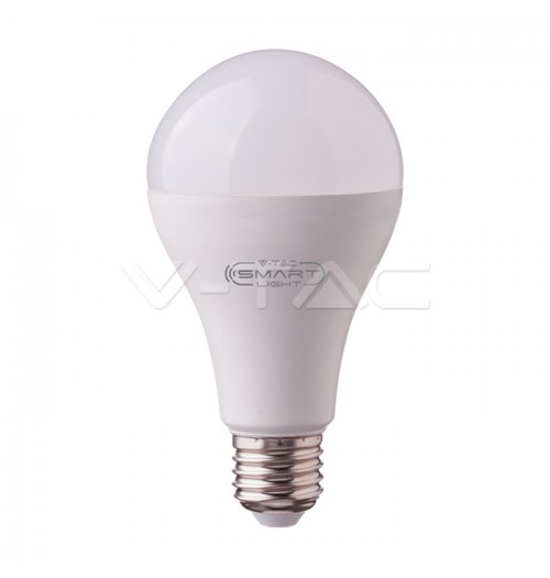 Lemputė V-TAC SMART E27 A95 20W RGB+2700-6500K valdoma Amazon Echo, Google Home