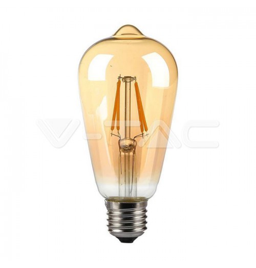 Lemputė V-TAC LED E27 ST64 4W 2200K