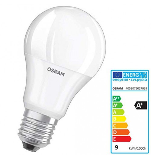 Lemputė OSRAM PARATHOM LED E27 A60 8.5W 2700K 806lm