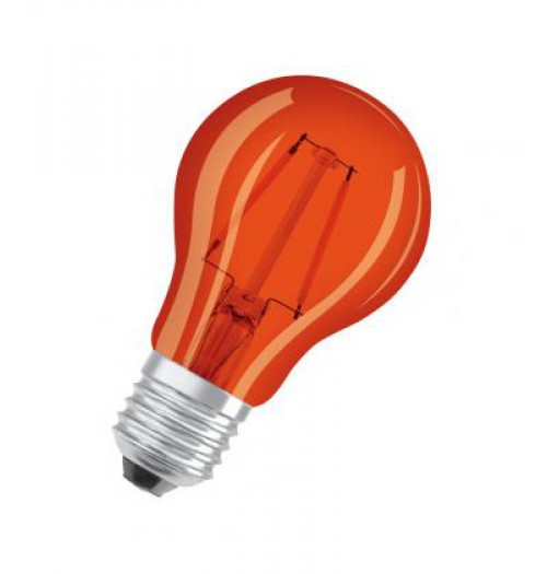 Lemputė OSRAM LED STAR DECO E27 A60 2.5W oranžinė