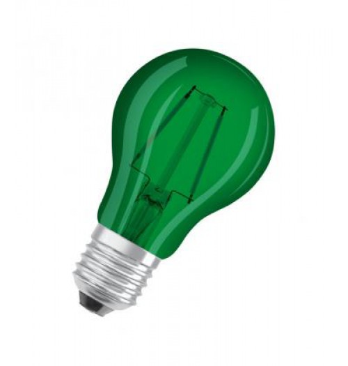 Lemputė OSRAM LED STAR DECO E27 A60 2.5W žalia