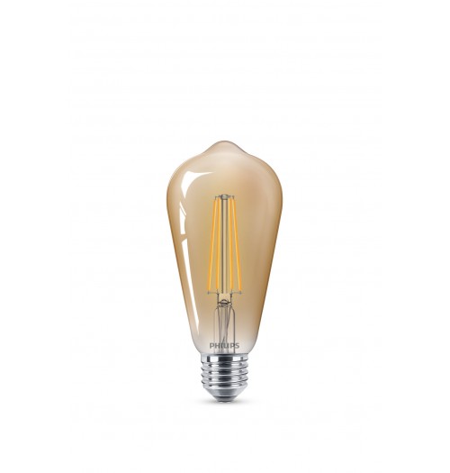Lemputė PHILIPS LED E27 ST64 5.8W 2200K 640lm dimeriuojama