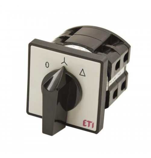 Panelinis perjungiklis 0-žvaigždė-trikampis ETI 3F 16A CS 16 12 U