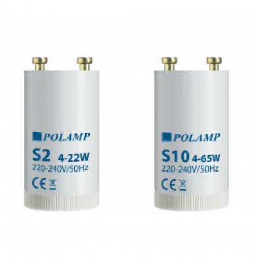 Starteris liuminescencinei lempai Polamp S10 (4-65W lemputėms)