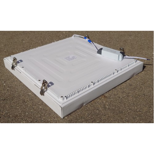 Įleidžiama kvadratinė LED panelė 30W 4000K 2400lm IP20 400x400mm